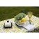 Board Ceramic dining shares "Lemon", D = 26 cm