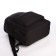 Young backpack from textiles on lightning, 4 pockets, black color