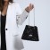 Bag-clate on the magnet, black color