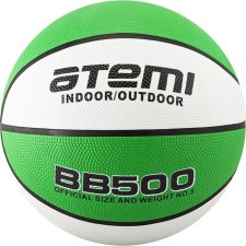 Basketball ball atemi BB500, size 5, rubber, 8 panels, circle 68-71 cm, glued
