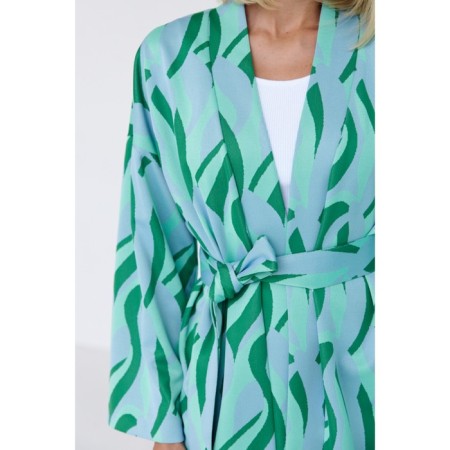 Female set: cardigan, trousers, size 56-6