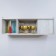 Hinged shelf "Flex 11", 900 × 250 × 300 mm, color of oak shavinigan
