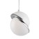 Suspended lamp Freya Fr5181PL-01CH Element, 200x200x2000 mm, E27, 1x6W, chromium color