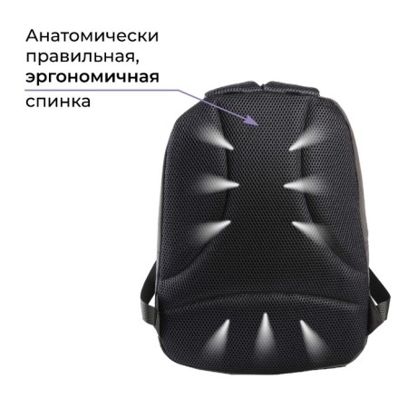 School backpack, ergonomic back Art Hype Avo Cat, 39x32x14 cm-5