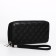 Women's wallet with lightning, black color