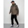 Sports male jacket, size 60, brown color
