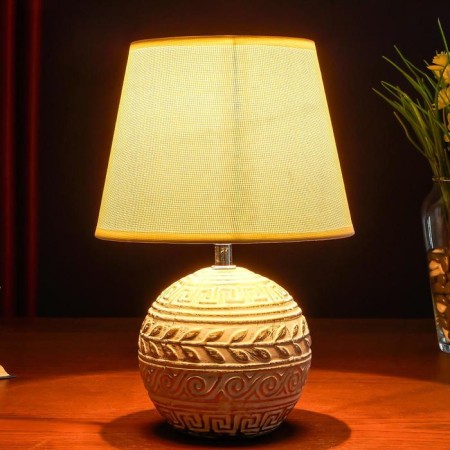 HELP LAM 38045/1 E14 40W White with golden patina 22x22x32 cm Risalux-2