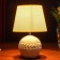 HELP LAM 38045/1 E14 40W White with golden patina 22x22x32 cm Risalux