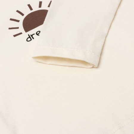 Set: T -shirt with DL. Sleeve and pants crumb I am Dreamer, height 86-92 cm, beige-3
