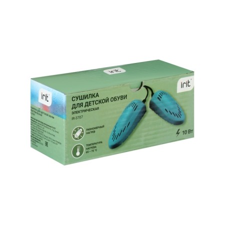 Shoe dryer IRIT IR-3707, children's, 10 watts, 12 cm, mix-12