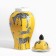Vase for flowers with a zebra lid 15 x 15 x 35 cm