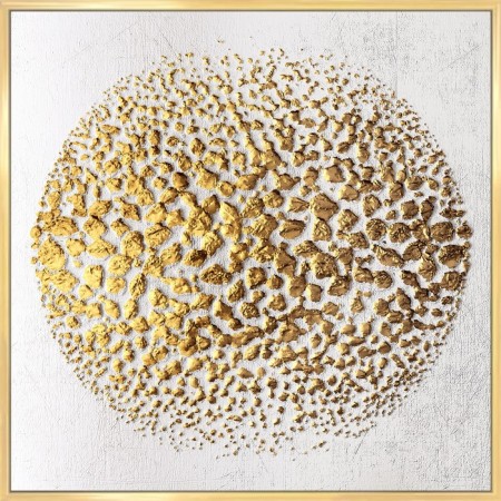Reproduction of the painting "Golden Illusion", 50x50 cm, frame 20-005