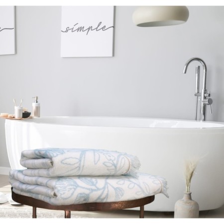 Arya Home Amelia towel, size 50x90 cm, blue color-2