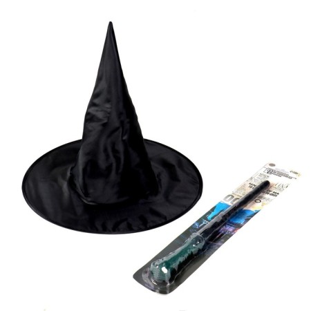 Set for magic "Young Wizard" (headdress + wand)-4