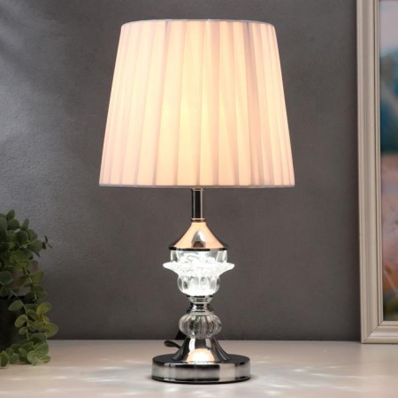 Highboard lamp "Adorno" Adorno 1x40W E27 silver 24x24x43 cm Risalux-1
