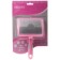 Delight rose packer is plastic, soft, large, pink cord