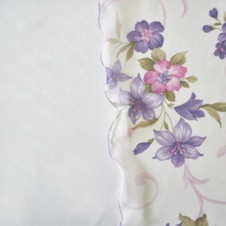 A set of curtains for the kitchen Witerra Ophelia 300x160cm, Lilac, PE100%-1