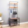 Hall of Sofia 1841 × 345 × 721 mm, with a shoe, with hooks, floor, rustic brown, black