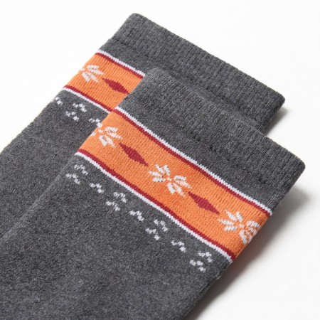 Women's socks, dark gray color, size 23-25-1