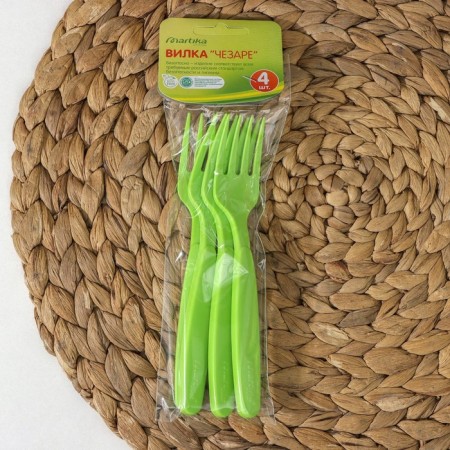 Set of Cesare forks, 4 pcs, Mix color-3