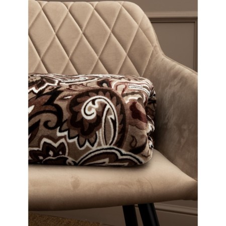 Texrepublic blanket, size 180x200 cm, beige color-2