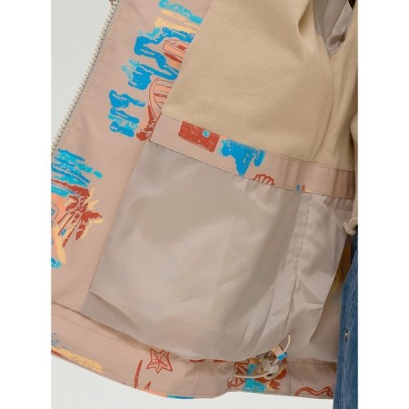 Windbreaker for girls, height 104 cm, sandy color-6