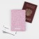 Line Girls passport cover, artificial leather