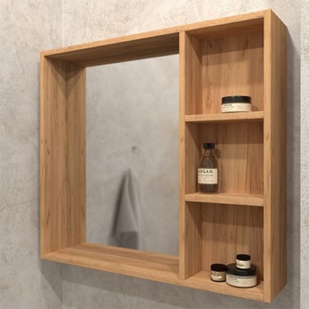 Cabinet-mirror Asti 70, 15 x 70 x 70