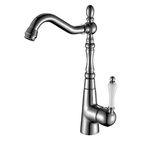 Rossinka Z35-20U kitchen mixer, one-handed, with high swiveling, chrome