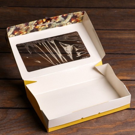 Folding box "Happy New Year !!!", 20 x 12 x 4 cm-2