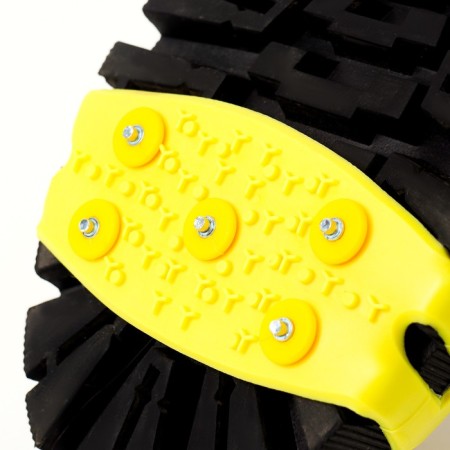 Ice toes on the toe, 5 spikes, universal, yellow-2