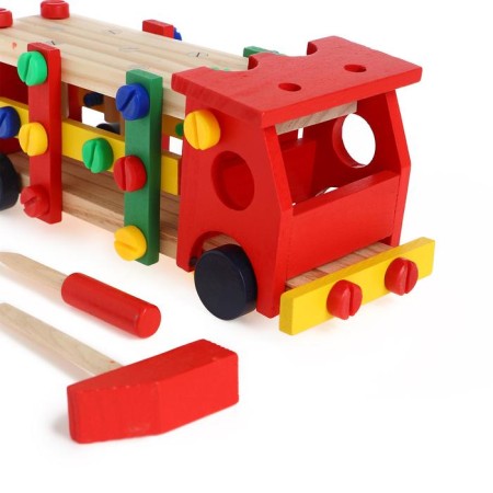 Designer "machine" with a screwdriver and a hammer-1