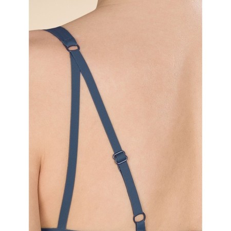 Top female, size 44, dark blue color-3