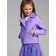 Eco -leather jacket for PlayTode girl, height 170 cm