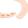 Badion for feeding "Mishutka", silicone, with pocket, beige