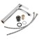 Zein Z3773 sink mixer, single -leaf, pour height 22.5 cm, chrome