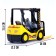 Radio controlled machine "Loader", works on the battery, light