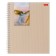 A notebook of 96 sheets in a cage on the crest "Touching nature", cover coated cardboard, matte lamination, block 65 g/m2, mix