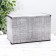 Stelly box for storage with a lid "Ronda", 38 × 24 × 24 cm, color gray color
