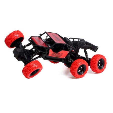 Radio -controlled jeep "Monster 6x6", works on the battery, mix-3