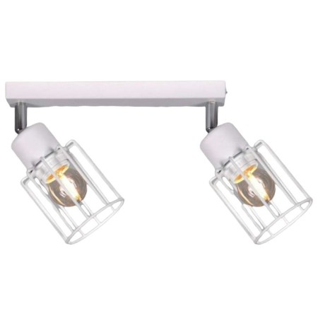 Sports Economic light 86003/2WT+CR WT, 2x60W, E14, 20x9x26 cm, white color