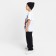 A set for a boy (T-shirt, trousers) KAFTAN "HYPE", height 164-170, white/black color
