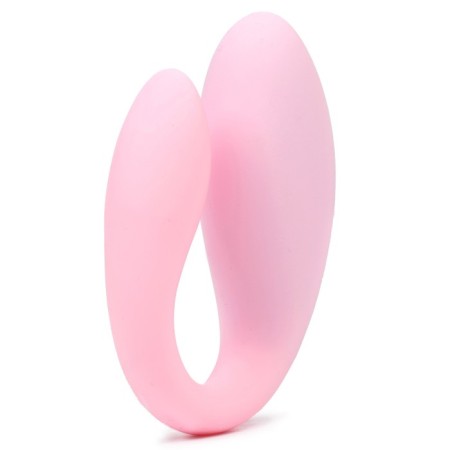Vibrator for steam oats, flexible, silicone, remote control, pink-6