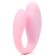 Vibrator for steam oats, flexible, silicone, remote control, pink