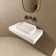 ABBER STEIN AS2602 sink, invoice, 500x350x60 mm, white, matte