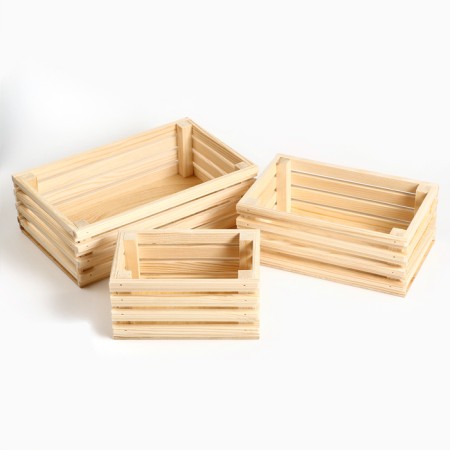 Set of drawers Style 3 in 1 (27x17; 22x14; 17x11) Width 8.5 cm
