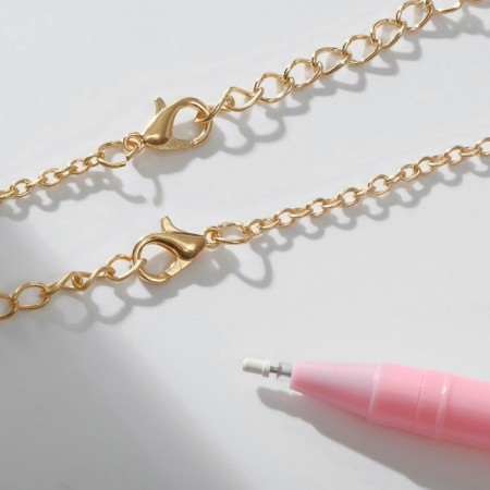 Set 3 objects: 2 pendants, handle "non -membranous" butterfly, color, 44 cm-2