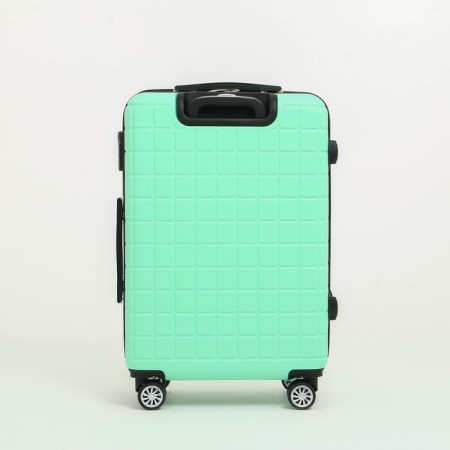 Middle suitcase 24 "on lightning, code lock, 4 wheels, mint color-2