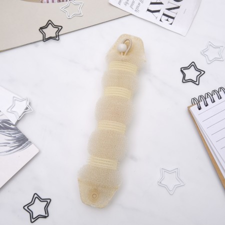A roller with a mount and an elastic band for creating a beam 4x18cm, beige-1