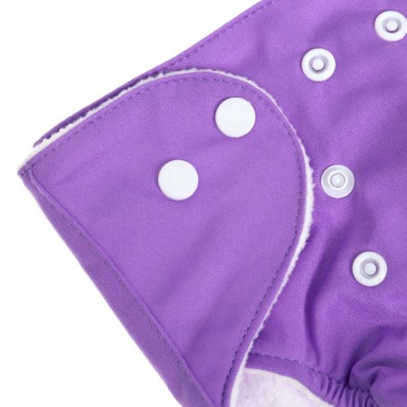 Reusable diaper, purple color-7